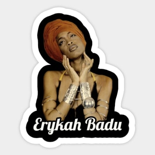 Retro Badu Sticker